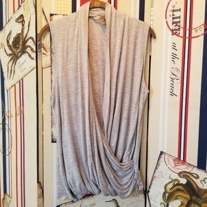 Banana Republic Bubble Hem Sleeveless Blouse